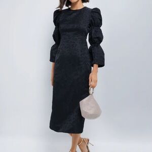 Tuckernuck Black Long Sleeve Dress